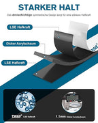 Tesa Double Sided Tape Heavy Duty 0.4in x 36ft 6703, Adhesive Mounting Tape Waterproof, Strong Foam Tape for Walls, Extreme Temp Resistant No Residue Removal Two Sided Tape for Auto, Home, Office