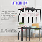 Extra Wide 57.5-62 Inch Large Baby Gates for Stairs, Doorways - No Drilling, Pressure Mounted Pet Gates for Kids & Dogs