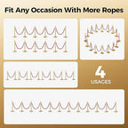 16pcs Sturdy Gold Stanchion Posts and 16pcs High Quality Red Carpet Velvet Ropes, Water/Sand/Concrete Fillable Leakproof Base, Crowd Control Barriers for Birthday, Prom, Business, Wedding