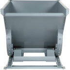 Global Industrial 2 Cu Yd Gray Medium Duty Self Dumping Forklift Hopper