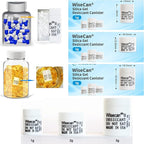 1 Gram 4000 Pack Silica Gel Canister, Desiccant Canister, Silica Gel Capsules, Desiccant Capsules, Moisture Absorbers for Food Storage, Food Safe Dehumidifiers Wisecan