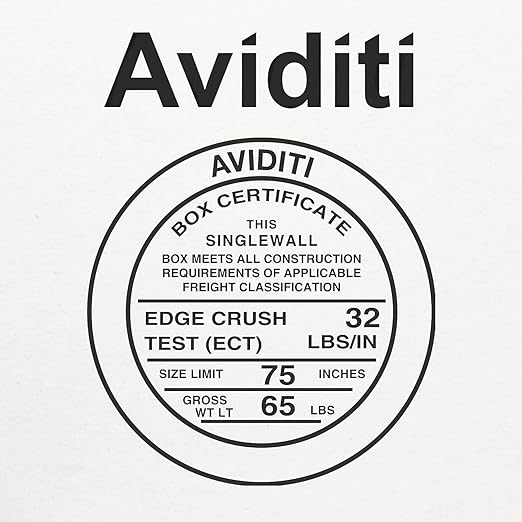 AVIDITI White Shipping Boxes 4"L x 4"W x 4"H (25 Pack) Small Medium Mailing Box for Small Business Packaging, Mailers, Gifts & Storage