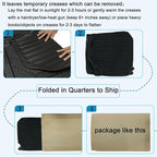Edge/MKX Cargo Mat - Compatible with 2007-2014 Ford Edge/2007-2015 Lincoln MKX，All-Weather 3D Custom-Fit Waterproof Non-Slip Durable Odorless TPO High-Raised Lip Trunk Tray Floor Mat