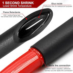 Chanzon 3:1 Ratio - 80ft Roll - Heat Shrink Tubing 1/4" (6.4mm) - Marine Grade Waterproof Adhesive Lined - (25M Total Length) Yellow Polyolefin Sleeving Wrap Shrinking 3 to 1 Ratio 1pcs