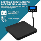 Smart Weigh Digital Shipping and Postal Weight Scale, 440LB x 0.1 oz, UPS UPost Office Scale Variation