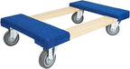 Heavy Duty Furniture Dolly Fully Assembled with Four Wheels- 30" x 18"- 900 Pound Capacity for Easy Moving and Transport