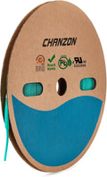 Chanzon 2:1 Ratio - 80Ft Roll - 3/16" (5mm) Heat Shrink Tubing 2:1(25M Total Length) Green Polyolefin Sleeving Wrap Shrinking 2 to 1 1pcs