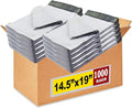 iMBAPrice Poly Mailers 14.5x19 Inch, 1000-Pack – Large #6 White Shipping Bags for Clothing, Strong Self-Seal Adhesive Envelopes, Waterproof Packaging Bags for Small Business