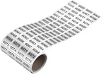 MECCANIXITY 6001 to 7000 Consecutive Number Stickers Inventory Label Black Numbers for Office Warehouse Numbering Classification