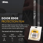XPEL Door Edge Guard Protection Film Roll, 1/2" x 100' - Car or Truck Doors, Protective Barrier Against Minor Scratches, Paint Chips, Door Edge Impact, and Dings - Prevents Damage and Possible Rust