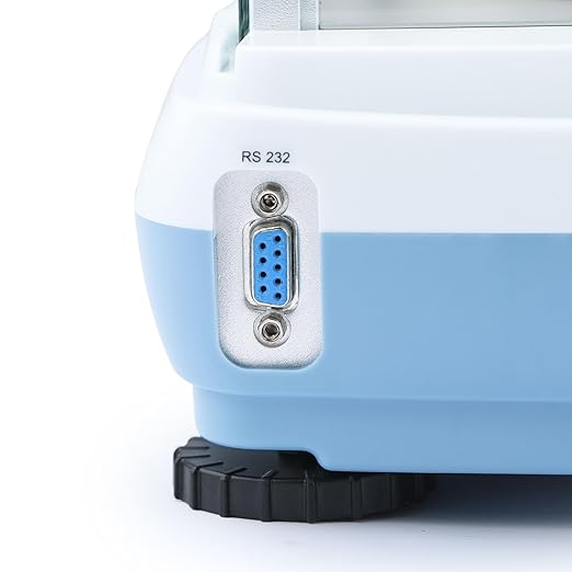 U.S. Solid Semi-Micro Lab Scale, 82 g x 0.01 mg / 220 g x 0.1 mg, Analytical Balance 10 Weighing Units, Automatic Internal Calibration, RS232 Interface, Multi-Language Support (EN, FR, DE, IT, ES, PT)