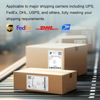 8 Rolls 450 Pcs 4x6 3-Proof Direct Thermal Shipping Labels Compatible with Zebra 2844 Zp-450 Zp-505 Zp-500, LabelChoice 3600 Labels 1" Core Permanent Adhesive Sticker Labels for Rollo, MUNBYN Printer