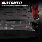 LASFIT Tailgate Mat for Ford F-150 2021-2026(Nof for Work Surface or Pro Access Tailgate) Truck Tailgate Liner All Weather Protector TPE Durable Tailgate Cover