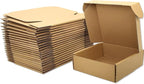 Small Brown Shipping Boxes for Small Business Pack of 25-6x6x2 inches Cardboard Corrugated Mailer Boxes for Shipping Packaging Craft Gifts Giving Products