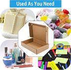 50 Pack Small Corrugated Cardboard Boxes for Packing and Mailing, Literature Mailer (Internal Size: 6x4x1 Inch)