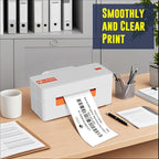 L LIKED 2.25" x 4" Direct Thermal Label, Permanent Adhesive Shipping Postage Labels & Compatible with Rollo, Zebra and Other Desktop Printers (12 Roll, 4200 Labels)
