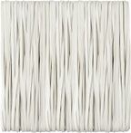 Large Heavy Duty Latex Rubber Bands 12 Inches Trash Can Bands Strong Elastic Bands for Office Supply, File Folders, Cat Litter Box, 60 Pack (White)