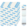 ADY Picture Hanging Strips Heavy Duty 40Pairs，Damage Free Removable Picture Hangers, Refill Adhesive Strips for Rent Room, Hook and Loop Strips Mounting Tape for Painted Wall