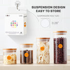 PARLAIM 1/2 Inch Round Adhesive Color-Code Dot Stickers,500 Stickers Inventory Dots Label in Dispenser Box,Orange Circle Coding Labels for Office Home(Orange)