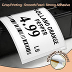 Compatible DYMO 30256 (2-5/16" x 4") Direct Thermal Shipping Labels, Large Barcode & Address Labels Replacement for DYMO LabelWriter 450, 4XL, Rollo, Zebra (24 Rolls / 7200 Labels), TRSTGIX