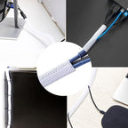 1/2" x25ft Braided Cable Sleeve – Split Self-Wrapping Wire Loom Tubing for USB, Power, Audio/Video Cords – Chew-Resistant Cord Protector, White Expandable Sleeving