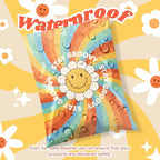Metronic Poly Mailers 10x13 Inch Shipping Bags for Clothes,Self Adhesive Shipping Envelopes for Small Business,Waterproof Mailers Poly Bags for Shipping,Packaging Mailing Bags Rainbow Smile Face 50pc