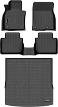 HAFIDI® Floor Mats & Cargo Liner Set Fit for 2023 2024 2025 Mazda CX-50 All Weather Protection TPE Anti-Slip Automotive Full Set Floor Liners Custom Mazda CX50 Accessories - Black