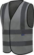 AYKRM 12 colour High visibility viz vest hi vis viz reflective work construction safety vest (XS-8XL)