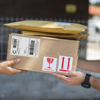 L LIKED 4000 Thermal Labels 4" x 6" Perforated Industrial Thermal Shipping Labels with 3" Core, (Commercial Grade)