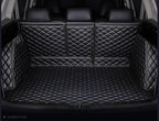 Trunk Cargo Liner for Mercedes GLE Coupe GLE300 GLE320 GLE350 GLE400 2020-Current Full Coverage Protection Trunk Mats Black w/Black Stitching
