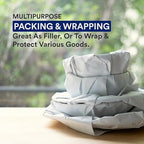 BOX USA Packing Paper Roll 1440'L x 30"W - 1,000 Sheets 17” Long Equivalent - Large White Newsprint for Shipping, Packaging, Storage and Moving Supplies