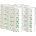 36 Pack Clear Tape Transparent Tape Refills Rolls Each Roll 3/4 x 1000 Inches, 1 inch Core, for Office, Home, School