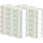 36 Pack Clear Tape Transparent Tape Refills Rolls Each Roll 3/4 x 1000 Inches, 1 inch Core, for Office, Home, School