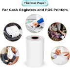 MFLABEL 50 Rolls 2 1/4" x 165' Thermal Paper Cash Register POS Receipt Paper