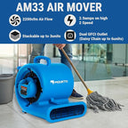 MOUNTO Water Damage Restoration Combo Package Deals (24xAir Mover, 4x Air Scrubber, 4x LGR Dehumidifiers)