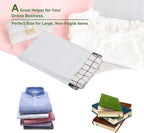 OausTect Large Poly Mailers 10x13 Self Seal Shipping Bags For Small Business, Clothing Packaging Bags, 200 Pack Shipping Envelopes, Tear Proof & Waterproof, White