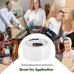 Clear Packing Tape Heavy Duty Refill Rolls Sealing Great for Packing Box Shipping and Moving Supplies Packaging 36 Rolls 1.88" x 65 Yards 3" Core 2.7 Mil Thick Adhesive