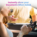 Car Registration and Insurance Holder,Leather Insurance License and Registration Card Holder for Car Glove Box, Auto Truck Document Holder Organizer for Men Women-Flowers Plants Moon Night