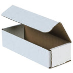 Box USA BM822 8"L x 2"W x 2"H, White (Pack of 50)