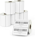 BETCKEY - 3" x 1.5" (76 mm x 38 mm) Barcode Shipping & Address Removable Film Label - Durable Waterproof - Compatible with Zebra & Rollo Label Printer [6 Rolls, 5700 Labels]