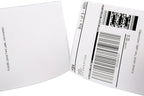 L LIKED 4 x 6 Thermal Labels Fanfold,5000 White Shipping Mailing Labels with Perforated and Strong Adhesive,Compatible with Zebra & Rollo Printer,Commercial Grade