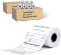 AUEAR, Thermal Cash Register POS Paper Rolls, 2 1/4" x 50' - BPA Free (200 Pack)