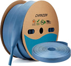 Chanzon 3:1 Ratio - 80ft Roll - Heat Shrink Tubing 1-1/2" (39mm) - Marine Grade Waterproof Adhesive Lined - (25M Total Length) Blue Polyolefin Sleeving Wrap Shrinking 3 to 1 Ratio 1pcs