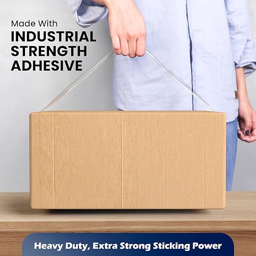 24 Rolls | 2.8 mil Clear | 110 Yards (2,640 Yds Total) | 3" Premium Packing Tape, Heavy Duty Packaging Tape for Shipping Moving Eccomerce - Stronger Thicker