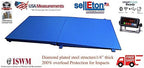 SellEton NTEP 5' x 4' (60'' x 48'') Floor Scale with Ramp 10,000 lbs x 2 lb/Pallet Size