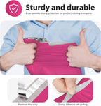 Fuxury Poly Mailers 12x15.5 Inch 500 Pcs, Bulk Shipping Bags for Clothing, Strong Adhesive Shipping Envelopes for Small Business Suppliers,Waterproof Mailers Poly Bags Mailing Envelopes Pink