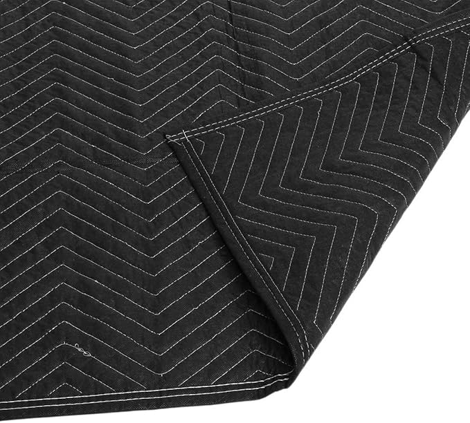 6 Pack Moving Blanket 40x 72" Moving Pads for Furniture Protection Quilted Packing Shipping Blankets for Furniture Moving Supplies (6 Pack)