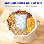Large Silica Gel Packets, 600 Gram 3 Packs Desiccant Packs Reusable, Dehumidifier Packs for Car Desiccant, Large Moisture Absorbers for Car, Safe, 3D Filaments, Basement Garage
