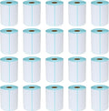 L LIKED 5000 PCS 4"x 6" Direct Thermal Labels White Perforated Shipping Labels, 250 per Roll, Pack of 20 Rolls - Commercial Grade
