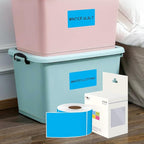 PARLAIM 3 X 5 Inch 4Rolls/1000 Per Roll Rectangle Inventory Color Coding Labels,Roll Square Label Stickers for Home (Sky Blue)